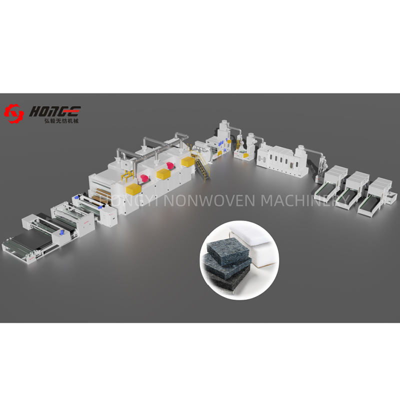 Linha de produção de feltro residual HYL Airlaid